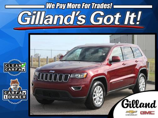Velvet Red Pearlcoat 2022 Jeep Grand Cherokee Laredo
