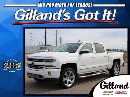 Summit White 2016 Chevrolet Silverado 1500 LTZ