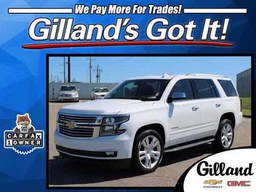Summit White 2017 Chevrolet Tahoe Premier