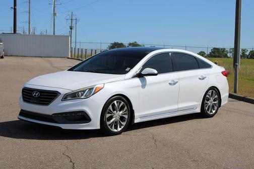 Quartz White Pearl 2015 Hyundai SONATA Limited 2.0T