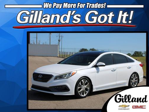 Quartz White Pearl 2015 Hyundai SONATA Limited 2.0T