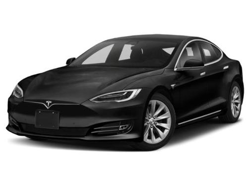 Solid Black 2020 Tesla Model S Long Range Plus