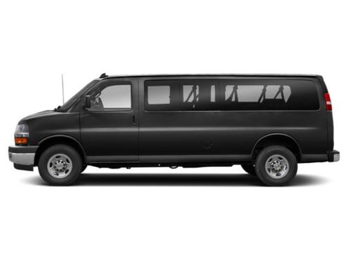 Black 2020 Chevrolet Express 3500 RWD 3500 Extended Wheelbase LT