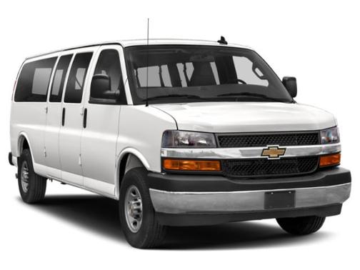 Black 2020 Chevrolet Express 3500 RWD 3500 Extended Wheelbase LT