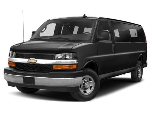 Black 2020 Chevrolet Express 3500 RWD 3500 Extended Wheelbase LT