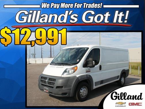 2016 RAM ProMaster 1500 Low Roof