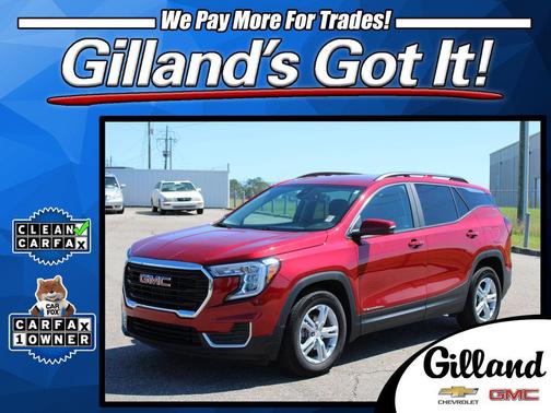 Volcanic Red Tintcoat 2023 GMC Terrain SLE