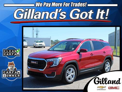 Volcanic Red Tintcoat 2023 GMC Terrain SLE