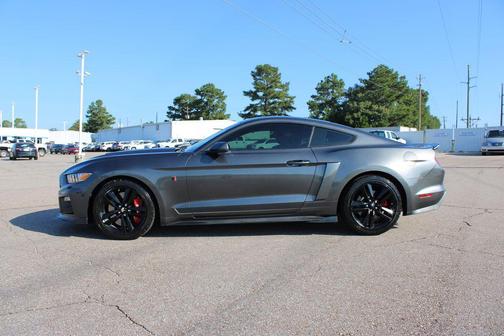 Black 2015 Ford Mustang EcoBoost Premium