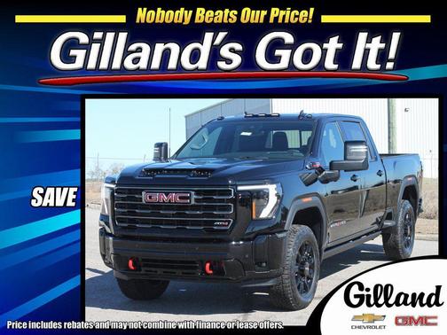 Onyx Black 2026 GMC Sierra 2500 AT4