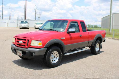 Torch Red Clearcoat 2007 Ford Ranger FX4 SuperCab
