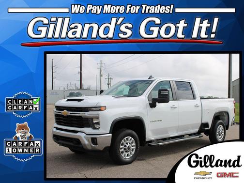 Summit White 2025 Chevrolet Silverado 2500 LT