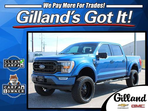 Atlas Blue Metallic 2023 Ford F-150 XLT