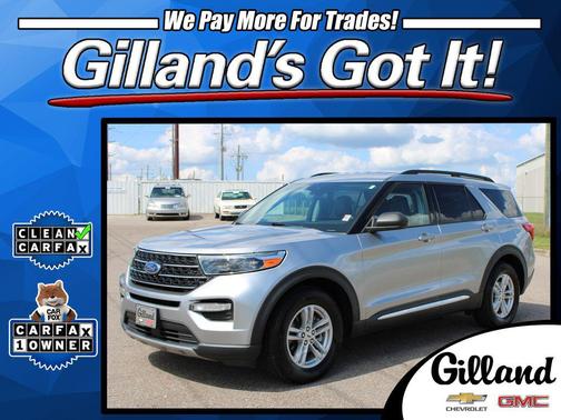 Iconic Silver Metallic 2021 Ford Explorer XLT