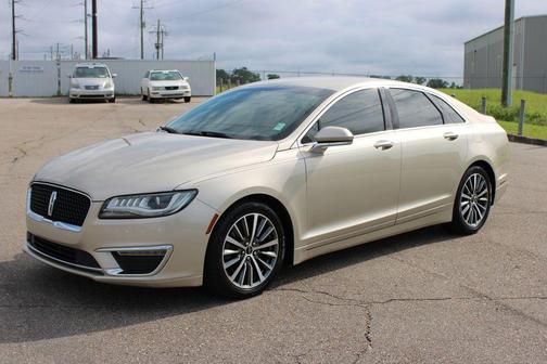 White Gold Metallic 2017 Lincoln MKZ Base