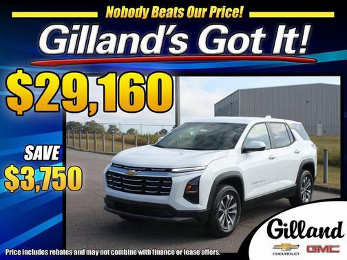 Summit White 2026 Chevrolet Equinox 1LT
