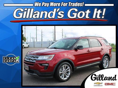 Ruby Red Metallic 2018 Ford Explorer XLT