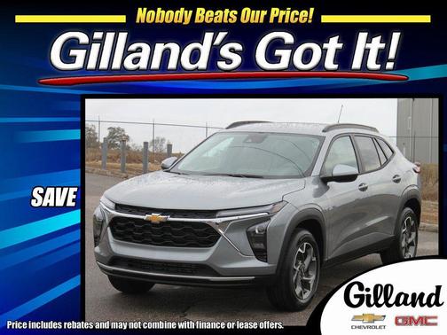 Sterling Gray Metallic 2026 Chevrolet Trax LT