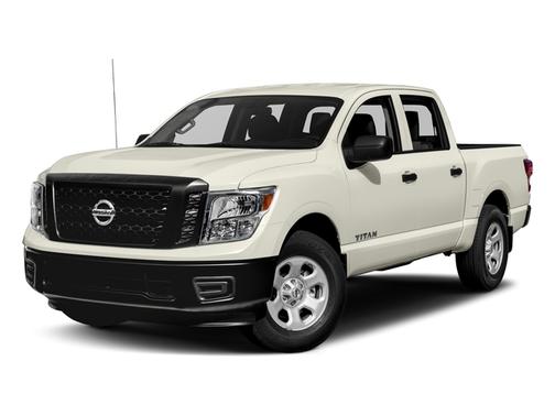 Glacier White 2017 Nissan Titan S