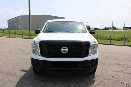 Glacier White 2017 Nissan Titan S
