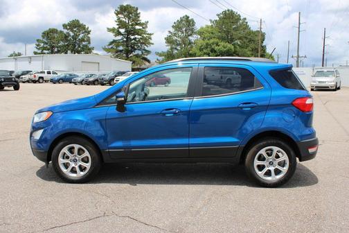 Lightning Blue Metallic 2021 Ford EcoSport SE