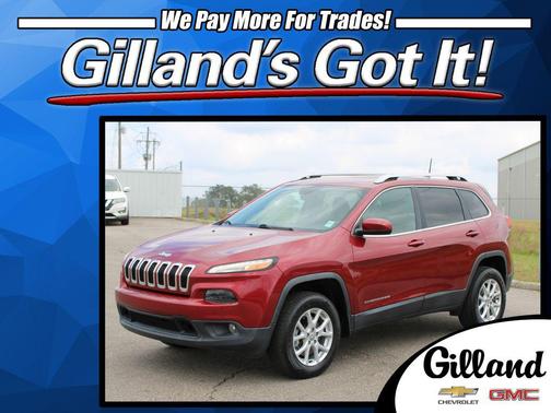Deep Cherry Red Crystal Pearlcoat 2016 Jeep Cherokee Latitude