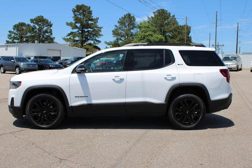 Summit White 2023 GMC Acadia AWD SLT