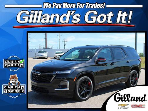 Mosaic Black Metallic 2023 Chevrolet Traverse Premier
