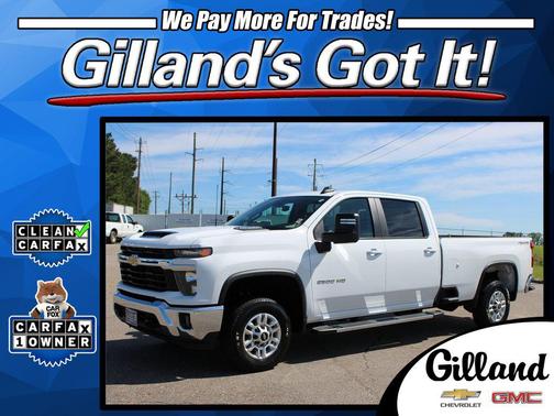 Summit White 2025 Chevrolet Silverado 2500 LT