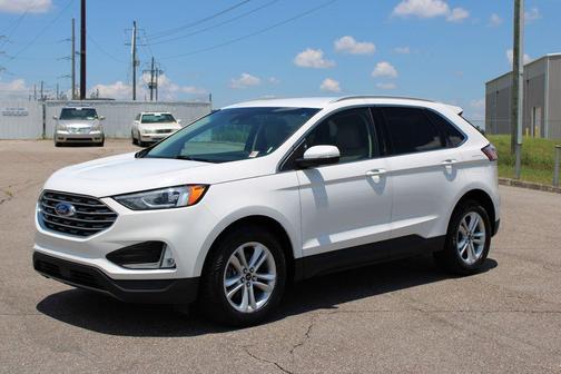 Star White Metallic Tri-Coat 2020 Ford Edge SEL