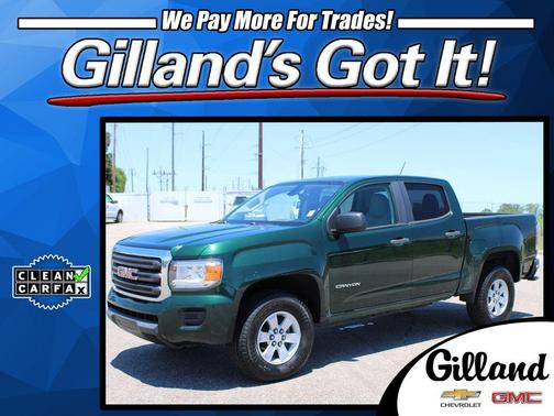 Emerald Green Metallic 2015 GMC Canyon Base
