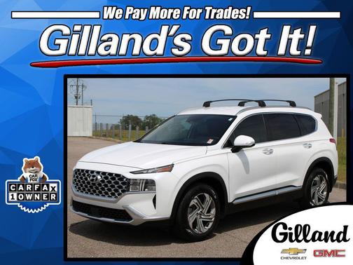 Quartz White 2022 Hyundai SANTA FE SEL 2.4