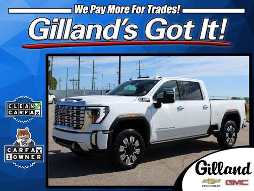 Summit White 2024 GMC Sierra 2500 Denali