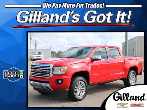 Cardinal Red 2015 GMC Canyon SLT