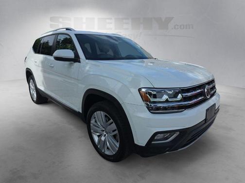 Pure White 2019 Volkswagen Atlas 3.6L SEL