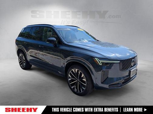 Denim Blue Metallic 2026 Volvo XC90 B6 Ultra Dark Theme 7-Seater