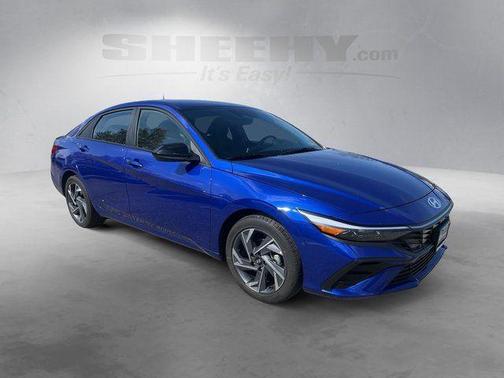 Intense Blue 2025 Hyundai ELANTRA SEL Sport