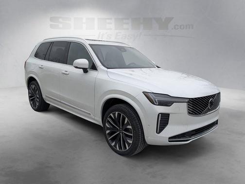 Crystal White Pearl 2026 Volvo XC90 B6 Ultra 7-Seater