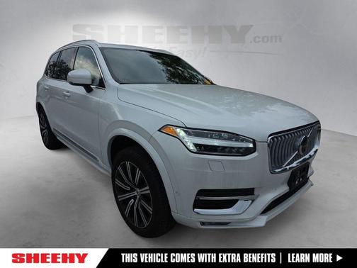 Crystal White Metallic 2024 Volvo XC90 B6 Plus Bright Theme 7-Seater