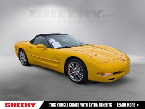 Millennium Yellow 2002 Chevrolet Corvette Base