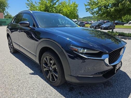 Deep Crystal Blue Mica 2023 Mazda CX-30 2.5 Turbo Premium Package