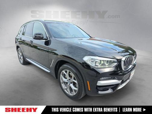 Jet Black 2021 BMW X3 xDrive30i