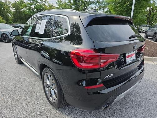 Jet Black 2021 BMW X3 xDrive30i