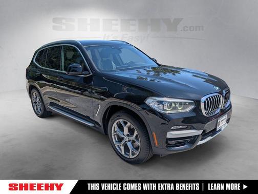 Jet Black 2021 BMW X3 xDrive30i