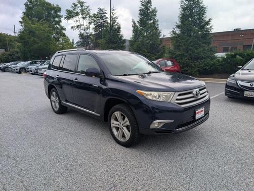 Nautical Blue Metallic 2013 Toyota Highlander Limited