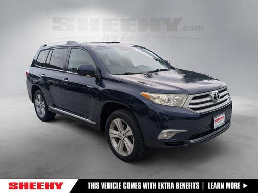 Nautical Blue Metallic 2013 Toyota Highlander Limited