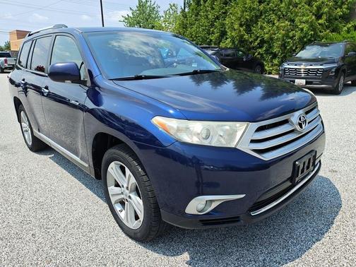 Nautical Blue Metallic 2013 Toyota Highlander Limited
