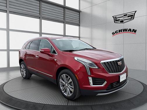Radiant Red Tintcoat 2025 Cadillac XT5 Premium Luxury
