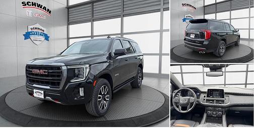 Onyx Black 2024 GMC Yukon 4WD AT4