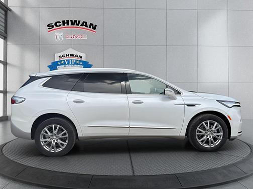 White Frost Tricoat 2023 Buick Enclave Premium AWD